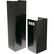 Angle. GE - Profile Series 12' Ceiling Duct Cover Kit for Select GE Vent Hoods - Black Stainless Steel.
