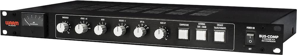 Left. Warm Audio - 2-Channel VCA Bus Compressor - Black.