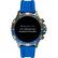 Alt View 17. Fossil - Gen 5 Smartwatch 46mm Stainless Steel - Smoke with Blue Silicone Band.
