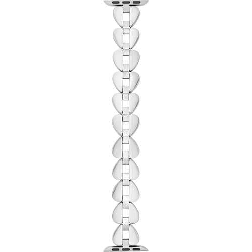 kate spade new york - Stainless Steel Watch Strap for Apple Watch™ 38mm and 40mm - Silver-Angle_Standard 