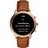 Alt View 15. Fossil - Gen 5 Smartwatch 44mm Stainless Steel - Rose Gold With Brown Croco Leather Band.