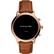 Alt View 17. Fossil - Gen 5 Smartwatch 44mm Stainless Steel - Rose Gold With Brown Croco Leather Band.