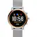 Front. Fossil - Gen 5 Smartwatch 44mm Stainless Steel - Silver With Silver Stainless Steel Mesh Band.