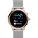 Alt View 14. Fossil - Gen 5 Smartwatch 44mm Stainless Steel - Silver With Silver Stainless Steel Mesh Band.
