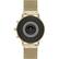 Back. Fossil - Gen 5 Smartwatch 44mm Stainless Steel - Gold With Gold Stainless Steel Mesh Band.