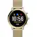 Front. Fossil - Gen 5 Smartwatch 44mm Stainless Steel - Gold With Gold Stainless Steel Mesh Band.