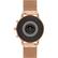 Back. Fossil - Gen 5 Smartwatch 44mm Stainless Steel - Rose Gold With Rose Gold Stainless Steel Mesh Band.
