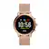 Front. Fossil - Gen 5 Smartwatch 44mm Stainless Steel - Rose Gold With Rose Gold Stainless Steel Mesh Band.