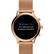 Alt View 16. Fossil - Gen 5 Smartwatch 44mm Stainless Steel - Rose Gold With Rose Gold Stainless Steel Mesh Band.