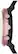 Alt View 11. Michael Kors - Gen 4 MKGO Smartwatch 43mm Aluminum - Rose With Black Silicone Band.