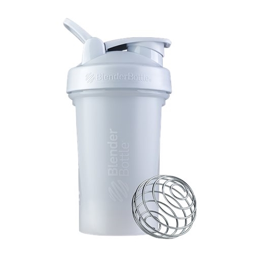 Angle View: BlenderBottle - Classic V2 20 oz Water Bottle/Shaker Cup - White
