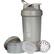 Angle. BlenderBottle - ProStak 22 oz. Water Bottle/Shaker Cup (100cc+150cc Jars Included) - Pebble Gray.