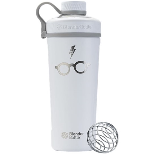 Blender Bottle 24 oz Insulated White Stainless Steel Shaker Cup with Loop  NICE