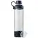 Angle. BlenderBottle - Mantra-Base-Screw Lid 20 oz Water Bottle/Shaker Cup - Black.