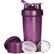 Angle. BlenderBottle - ProStak 22 oz. Water Bottle/Shaker Cup (100cc+150cc Jars Included) - Plum.