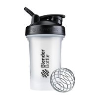 BlenderBottle - Classic V2 20 oz Water Bottle/Shaker Cup - Black/Clear - Angle_Zoom