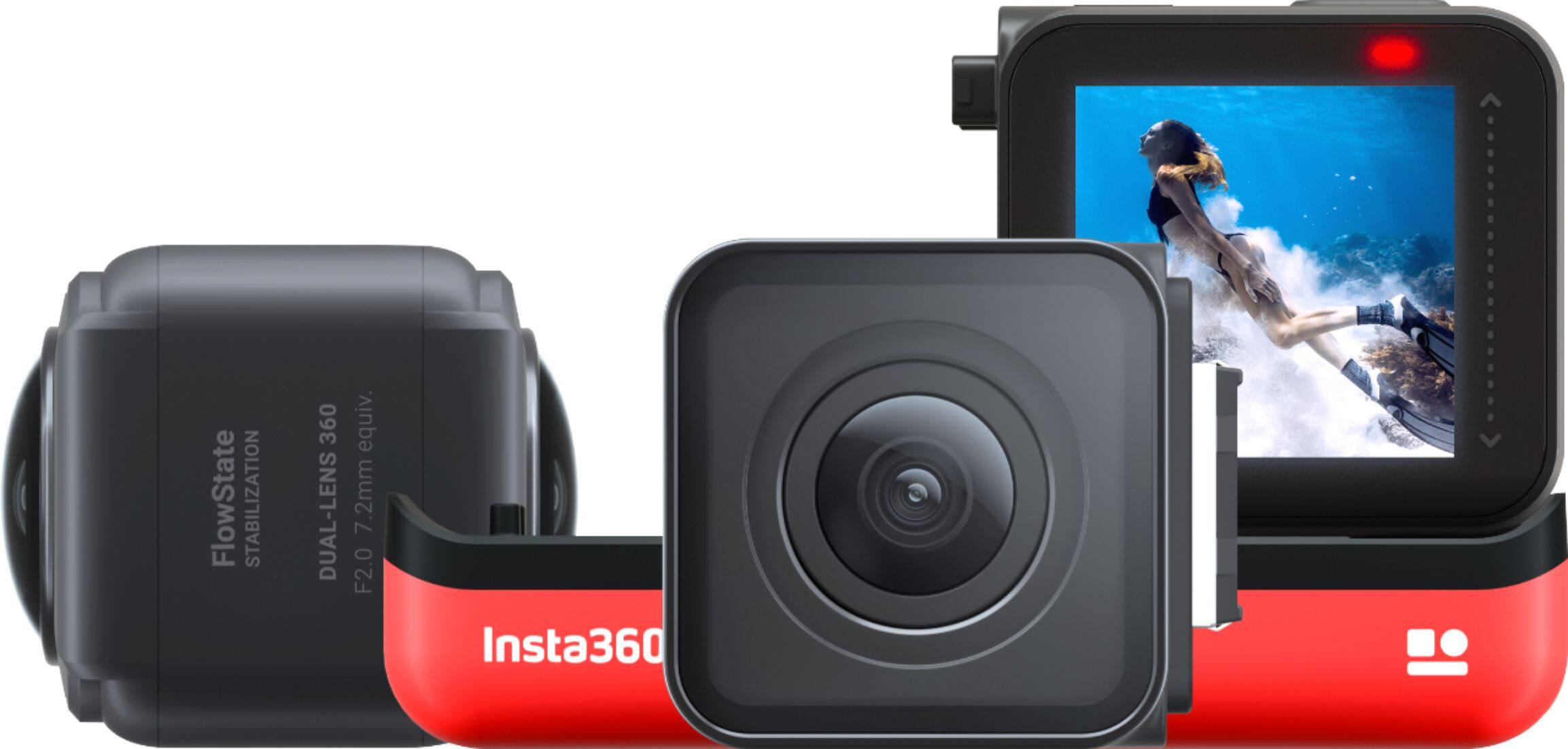Left. Insta360 - ONE R Action Camera - Twin Edition.