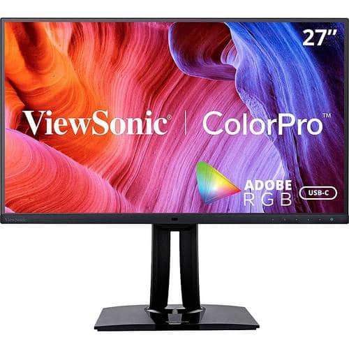 ViewSonic - 27" IPS LED QHD Monitor - Black