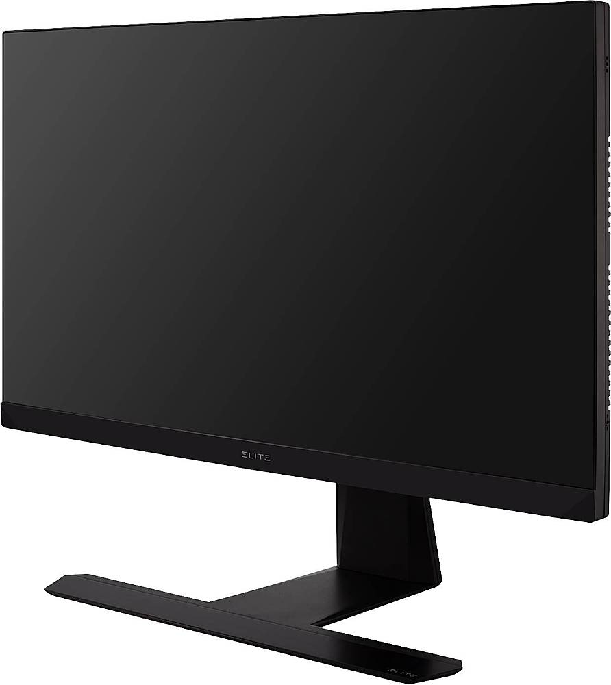 Left View: ViewSonic - Elite 27 LCD FHD G-SYNC Monitor (DisplayPort USB, HDMI) - Black