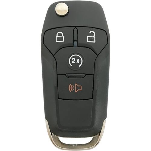 DURAKEY - Flip Key Remote for Select Ford Vehicles - Black