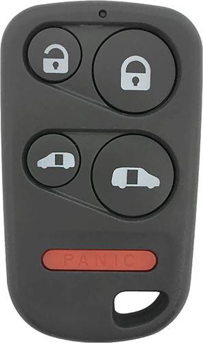 DURAKEY - Replacement Case for Select Honda Remotes - Black