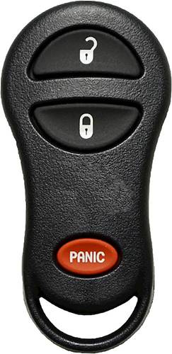 DURAKEY - Replacement Case for Select Chrysler, Dodge, Plymouth, and Jeep Remotes - Black
