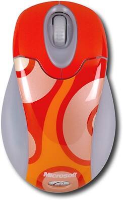 Front Standard. Microsoft - Wireless Optical Mouse.