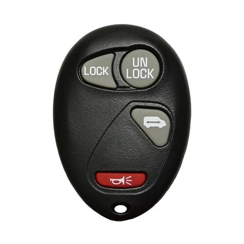 DURAKEY - Remote for Select Chevrolet, Oldsmobile, and Pontiac Vehicles - Black