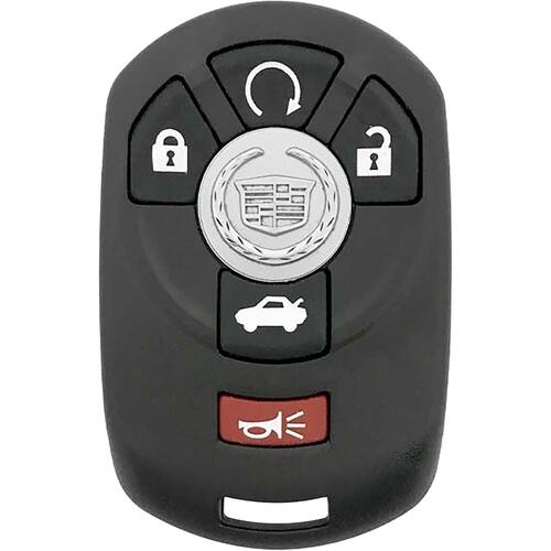 DURAKEY - Replacement Full Function Remote for select (2005-2007) Cadillac STS - Black