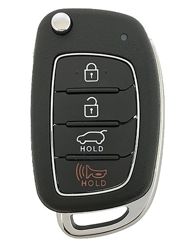 DURAKEY - Flip Key Remote for Select Hyundai Vehicles - Black