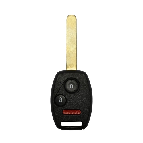 DURAKEY - Replacement Full Function Transponder, Remote and Key for select (2006-2014) Honda Ridgeline - Black