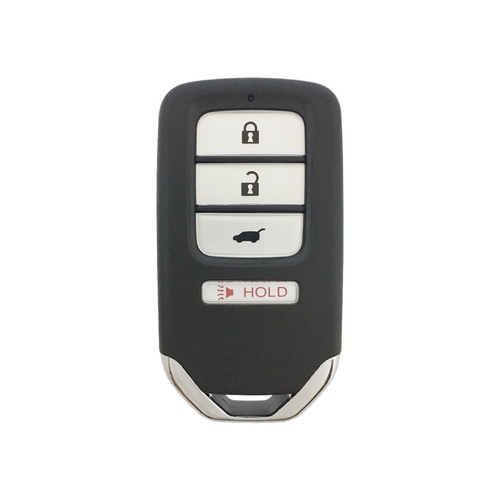 DURAKEY - Replacement Full Function Transponder, Remote and Key for select (2016-2019) Honda HR-V and (2018-2019) Honda Fit - Silver/Black