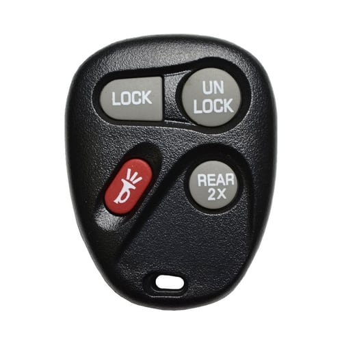 DURAKEY - Remote for Select Buick, Cadillac, Chevrolet, GMC, Oldsmobile, and Pontiac Vehicles - Black