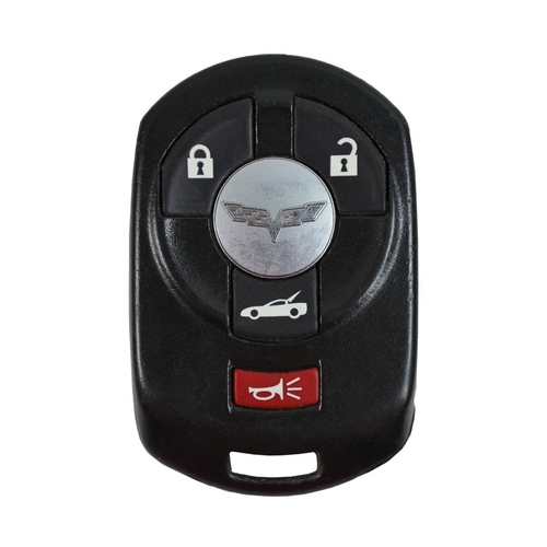 DURAKEY - Replacement Full Function Remote for select (2005-2007) Chevrolet Corvette - Black
