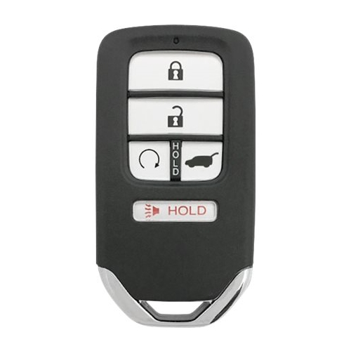 DURAKEY - Replacement Full Function Transponder, Remote and Key for select (2016-2019) Honda Pilot and (2017-2019) Honda CR-V - Silver/Black
