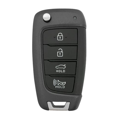 DURAKEY - Replacement Full Function Transponder, Remote and Key for select (2018-2020) Hyundai Accent - Black