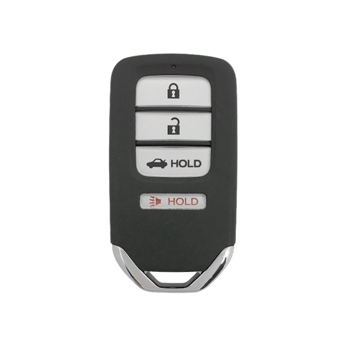 DURAKEY - Replacement Full Function Transponder, Remote and Key for select (2018-2019) Honda Accord - Silver/Black
