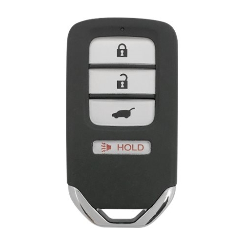 DURAKEY - Replacement Full Function Transponder, Remote and Key for select (2016-2018) Honda Pilot and (2018-2019) Honda Odyssey - Silver/Black