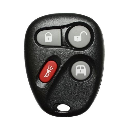 DURAKEY - Replacement Full Function Remote for select (2003-2007) Chevrolet Express and (2003-2007) GMC Savana - Black