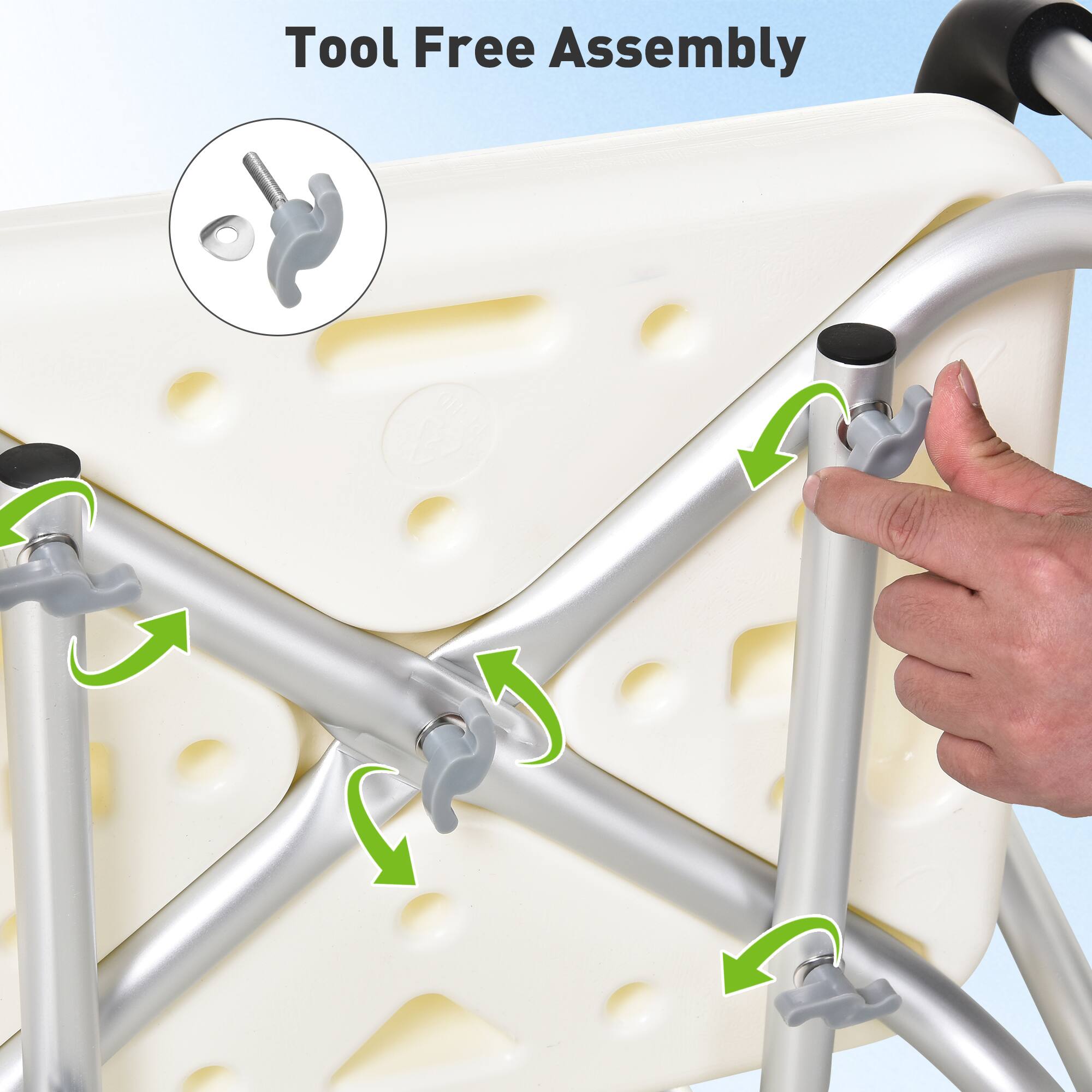 Tool Free Assembly