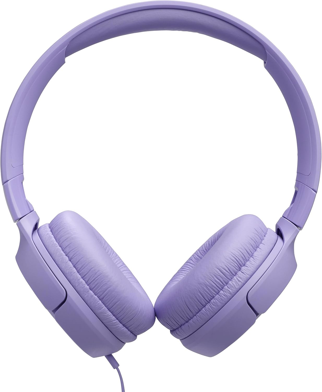 Left. JBL - JBL Tune 520C USB-C Wired On-Ear Headphones - Purple - Purple.