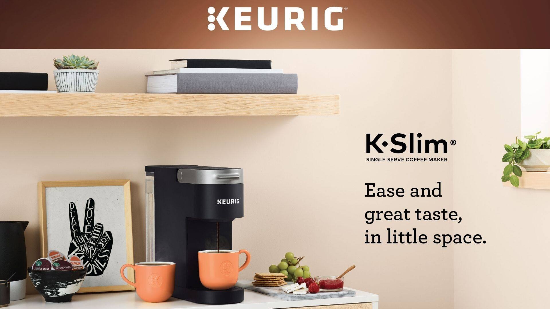 Keurig K-Slim Single-Serve K-Cup Pod 