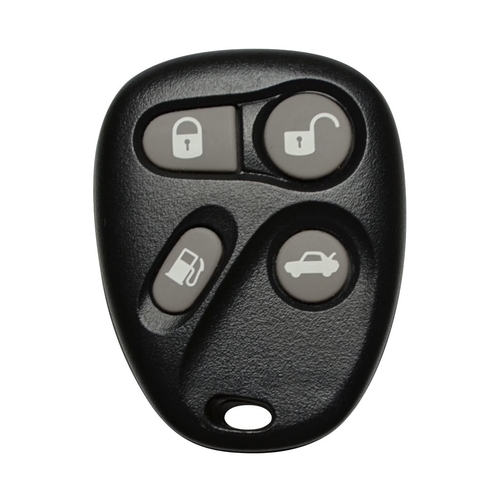 DURAKEY - Replacement Full Function Remote for select (1998-1999) Cadillac DeVille and (1998-2000) Cadillac Eldorado - Black