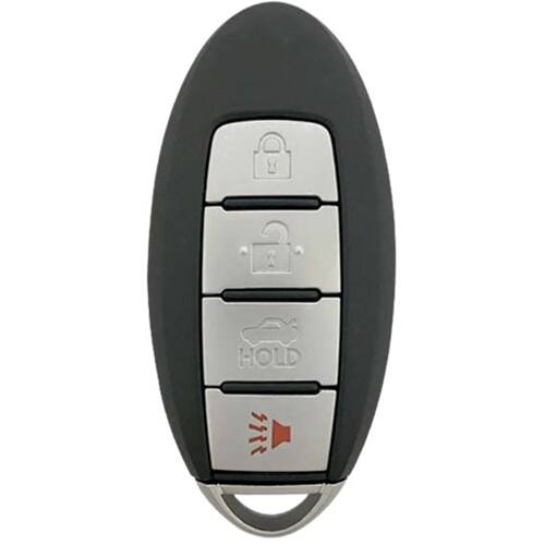 DURAKEY - Replacement Full Function Transponder, Remote and Key for select (2011-2013) Infiniti M35 and (2011-2013) Infiniti M37 - Silver/Black