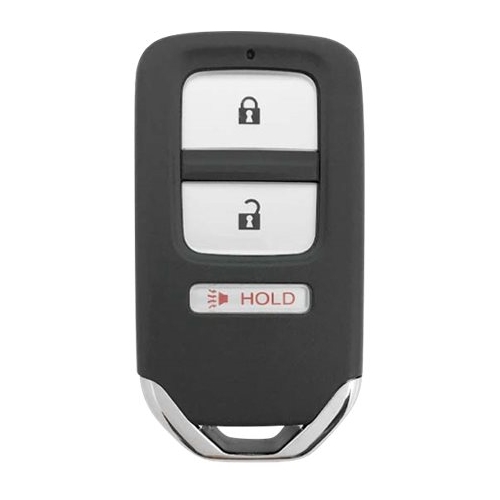 DURAKEY - Replacement Full Function Transponder, Remote and Key for select (2015-2017) Honda Fit and (2016) Honda HR-V - Silver/Black