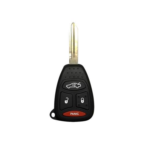 DURAKEY - Replacement Full Function Transponder, Remote and Key for select (2006-2007) Jeep Commander - Black