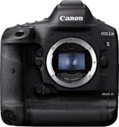 Canon - EOS-1D X Mark III DSLR Camera (Body Only) - Black - Front_Zoom