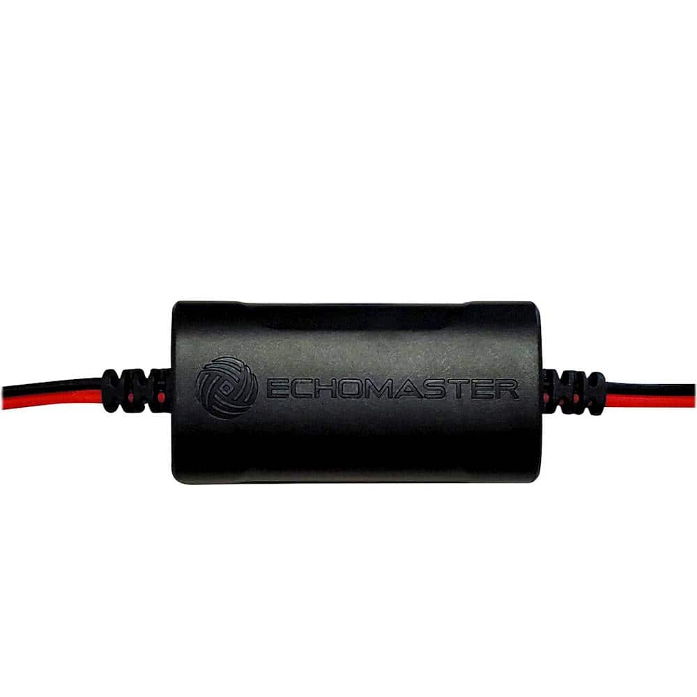 Front. EchoMaster - Power Filter for Add-On Back-Up Cameras - Black.