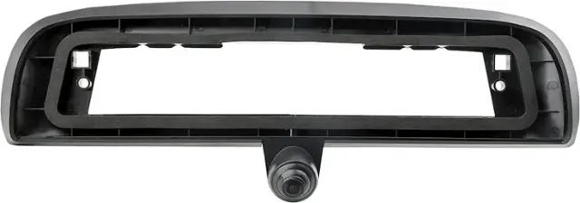 Front. EchoMaster - Third Brake Light Back-Up Camera for Select 2014-2019 Chevrolet Silverado and GMC Sierra Trucks - Black.