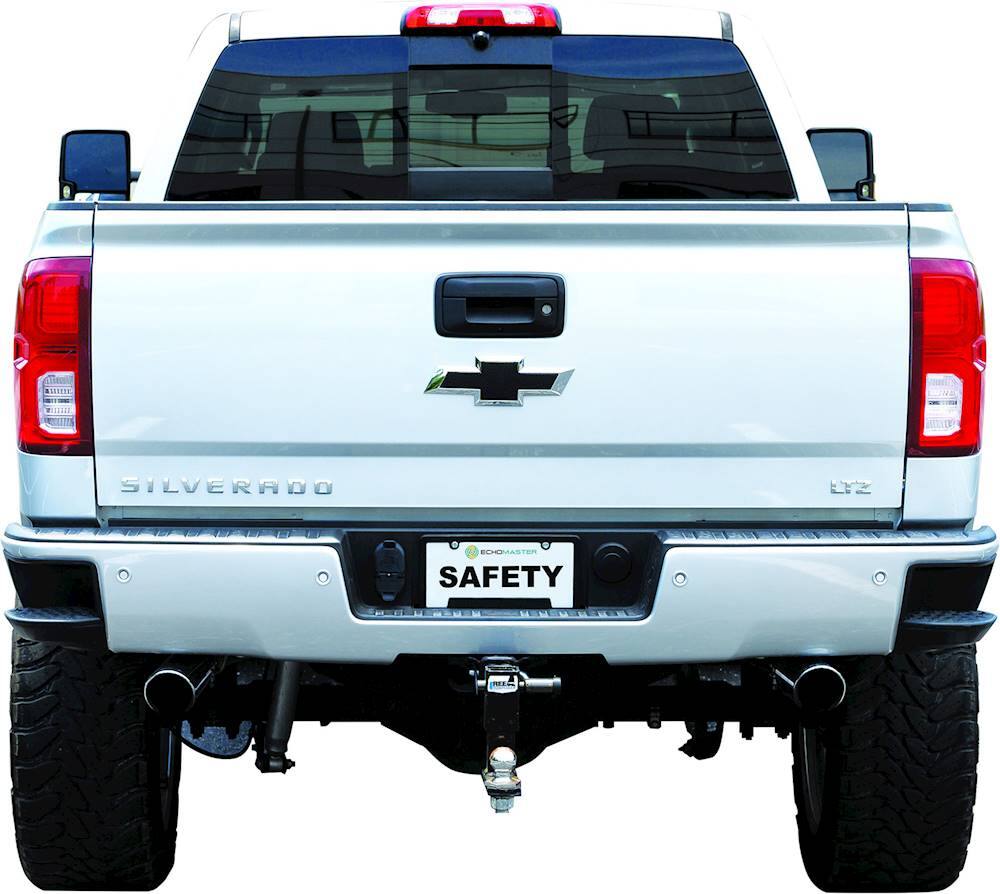 Alt View 11. EchoMaster - Third Brake Light Back-Up Camera for Select 2014-2019 Chevrolet Silverado and GMC Sierra Trucks - Black.